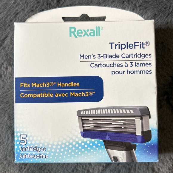 TripleFit blade Cartridge - 5 in a box New - Picture 1 of 2